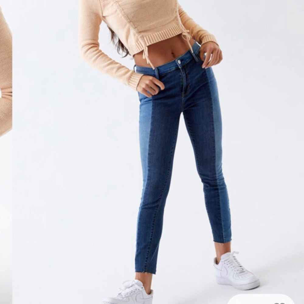 PacSun Double Wash High Waisted Ankle Jeggings